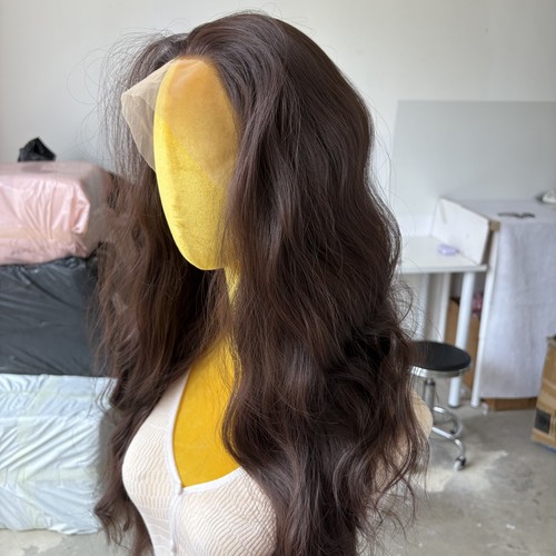 Long wavy lace front wigs - long,