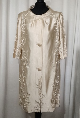 Vintage 1950s opera coat - vintage, cream