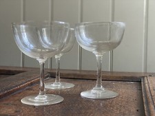 Three Antique Hand blown