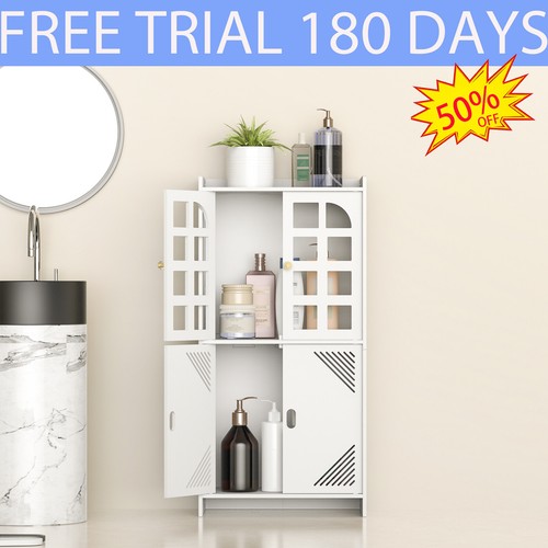 White waterproof bathroom - white,
