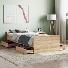 Modern Wooden Single Size 90cm