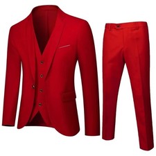 Men's Suits Two Buttons Slim