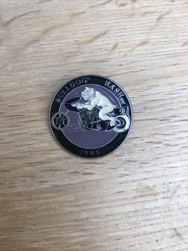 Bulldog bash party rally - bulldog, badge
