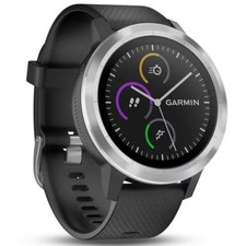 Garmin Vivoactive 3 Heart Rate Monitor GPS Multisport Smart Watch - Black