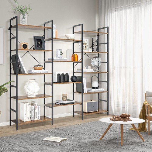 Tier industrial bookshelf - 5-tier, 14