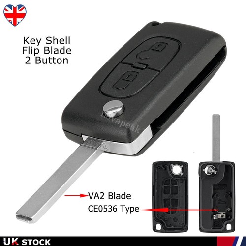 Button flip key fob - key,