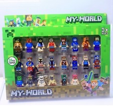 Set of 24 MinecraftFigures