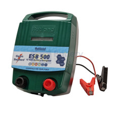 Rutland ESB500 Electric Fence Energiser 12v 0.5J 5km Portable Weather Proof