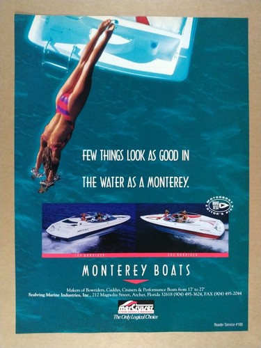 1991 monterey 189 206 - 189, &