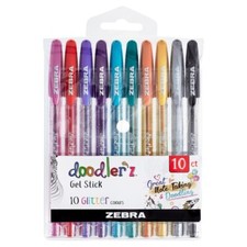 Zebra Doodlerz Assorted Colour