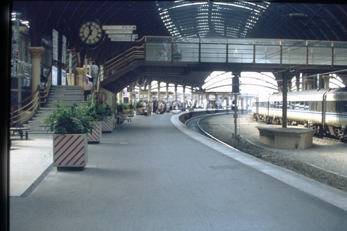 35mm slide york railway - slide,