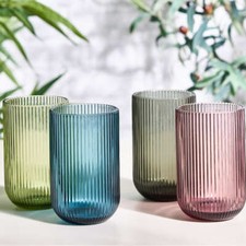 4 Tall Tumbler Glasses