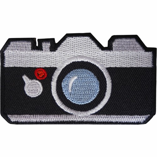 Camera patch iron sew on - patch,