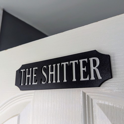 The shitter toilet lavatory - the,