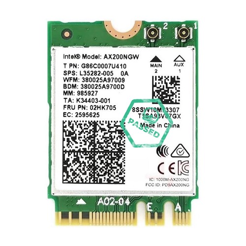 Ax201ngw intel dual band - ax201ngw, dual-band