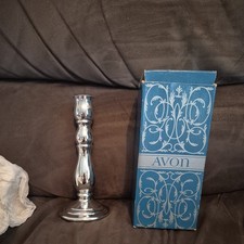 Avon Vintage Cologne Aftershave Perfume Rapture Candlestick Boxed 