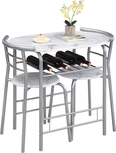 Piece small dining - 3, set