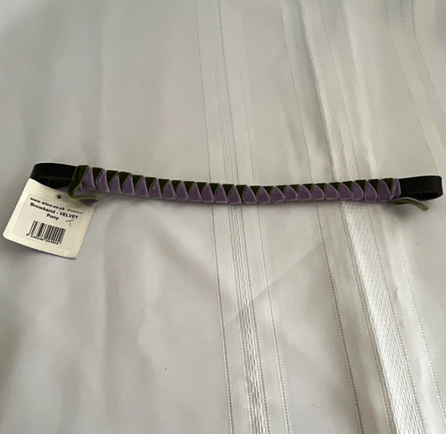 Elico velvet browband for - browband,