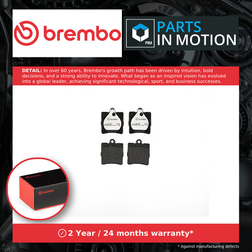 Brake pads set fits - set, mercedes