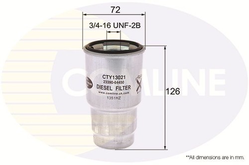 Comline fuel filter - comline, element