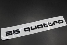 UK  Gloss Black 55 quattro