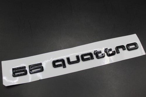 Gloss black 55 quattro - uk,