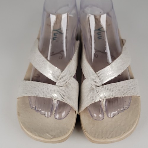 Yuu chloe silver - silver, metallic