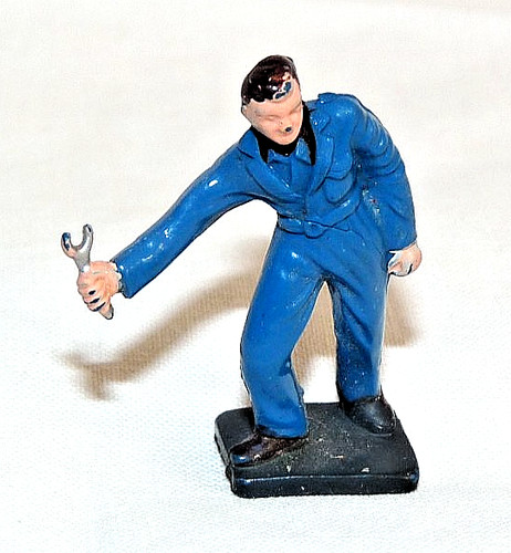 Vintage corgi mechanic - ⭐vintage,