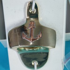 Past Times brass anchor wall