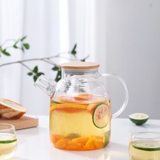 1800ml large glass - glass, teapot