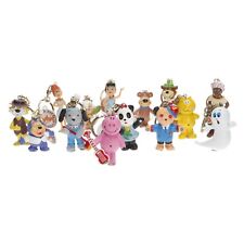 Artoy keyrings hand painted novelty characters assorted set of 14 collectables