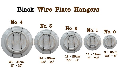 Black wall display plate - display, dish