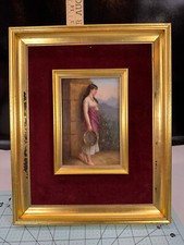 Woman/Girl With A Tambourine