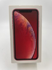 Apple iPhone XR Product Red Mobile Phone Empty Box Only Genuine