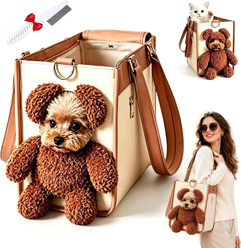 Teddy bear dog - bag,, 2