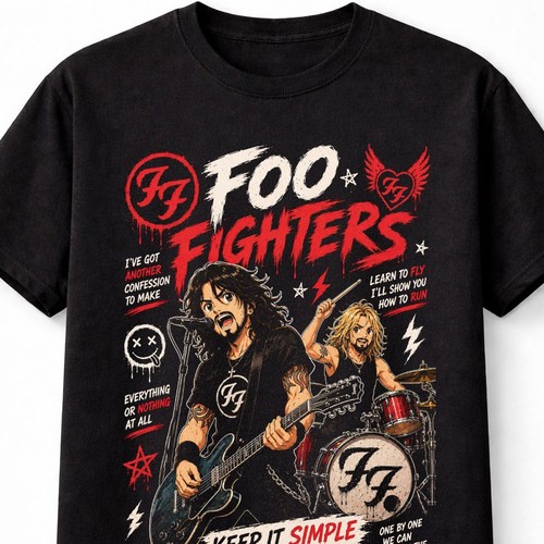 Foo fighters rock band - foo,