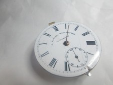 vintage   pocket  watch movement  h samuel manchester