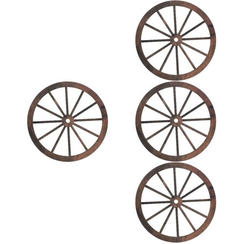Pieces large wood wagon - large,