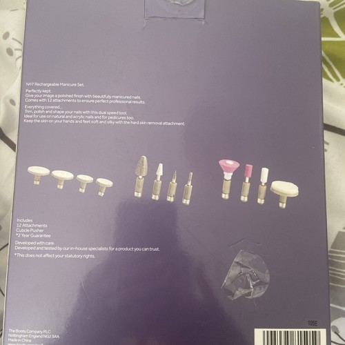 No7 rechargable manicure set - no7,