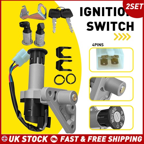 2pcs ignition switch lock key - 2pcs,