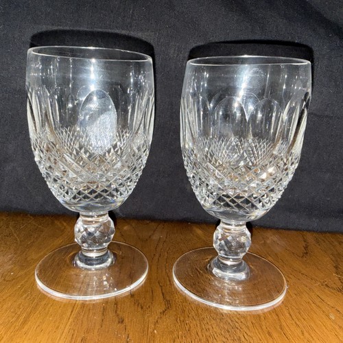 Pair waterford crystal - of,