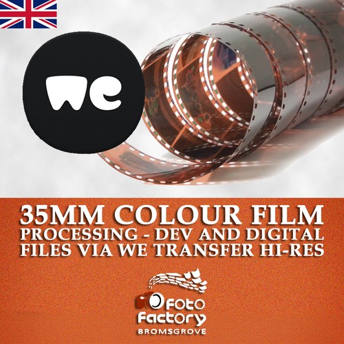 35mm colour film - colour, processing