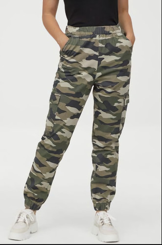 Ladies cargos trouser - ex,