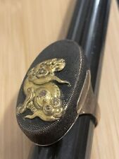 Antique Japanese Shakudo 10K