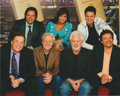 Donny osmond hand signed - donny,