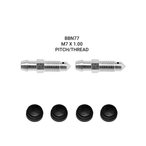Front caliper bleed nipples - 2,
