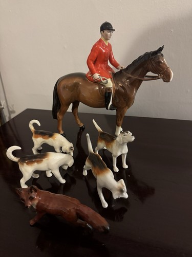 Vintage beswick fox hunting - fox,