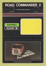Matchbook Cover - White Trucks