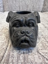Antique Victorian Pewter Match