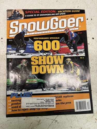 Snow goer magazine lot 32 - lot, of